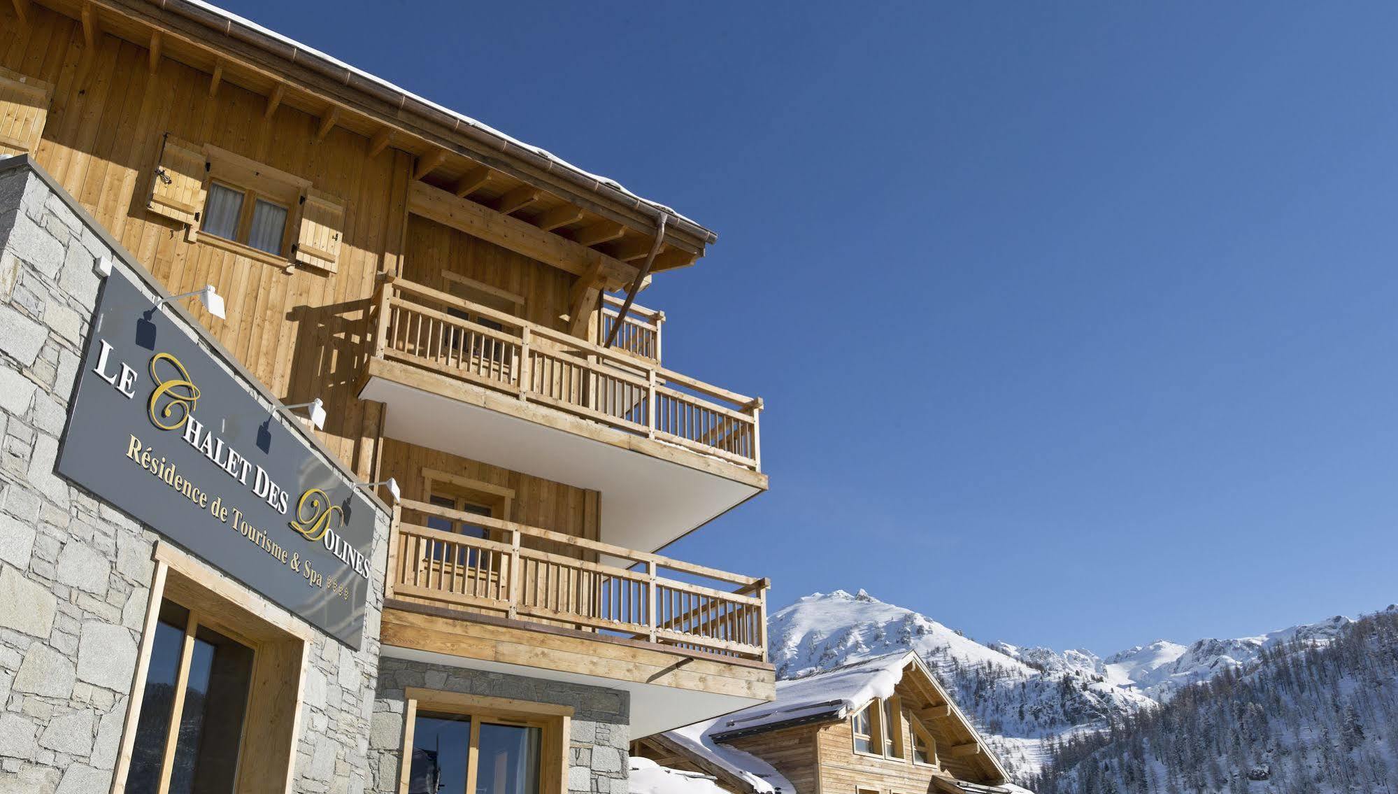 Cgh Residences & Spas Le Chalet Des Dolines Montgenèvre Exterior foto